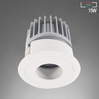 [LED 15W] 에버 방습 매입등 욕실등 타공:80mm