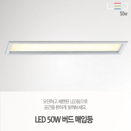 [LED 50w] 버드 매입등 1175x105
