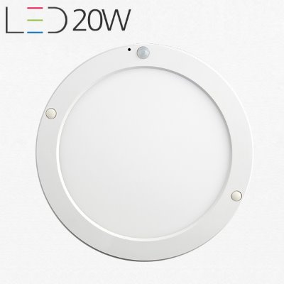 [LED 20W] 루시아 8인치 엣지 원형/사각 센서