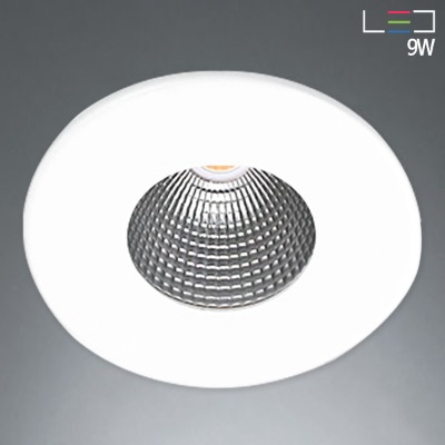 [LED 9W] 마키 원형 LED 매입등 타공:70mm (백색) (3000K/4000K)