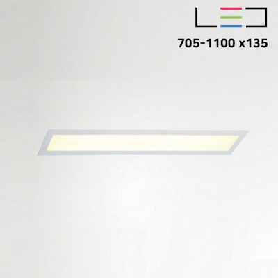 [LED 40W] 프린스 매입등 705~1100x135 (주문제작)