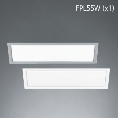 벤트 직사각 소(小) 매입등 FPL55W x 1등 램프포함 (타공:600x200)