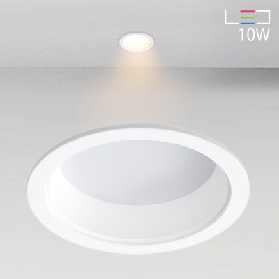 [LED 10W] 아르나 3인치 아크릴 매입등 (타공:75mm x H52mm)