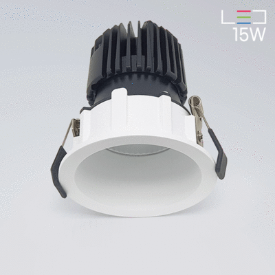 [LED 15W] 유아이 원형 매입등 소(小) / 타공:Ø85