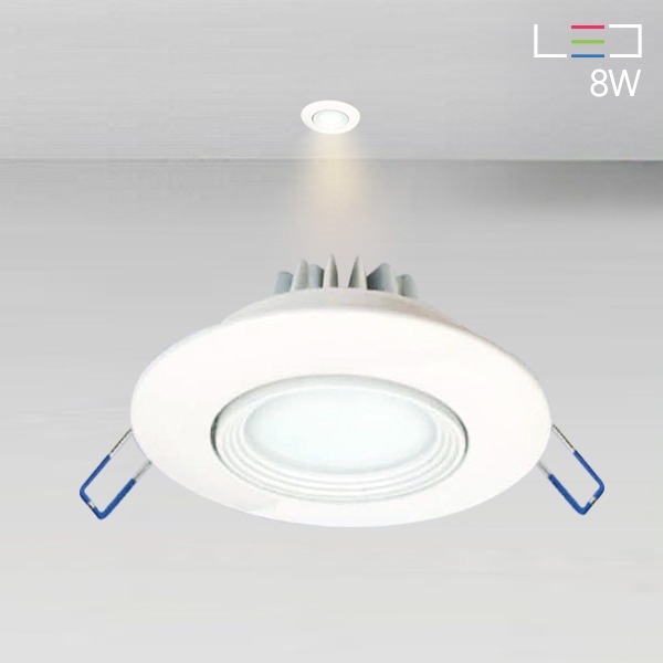 [LED 8W] 3인치 2211 매입등 (타공:75mm)