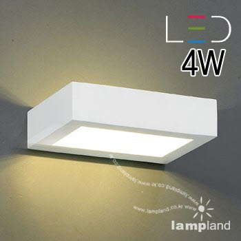 LED 비비사각 벽등(E형)(백색)