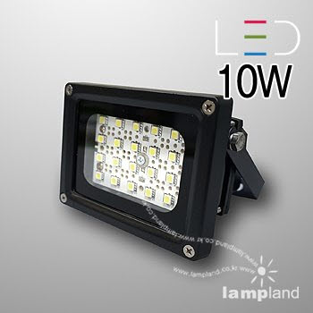 [LED 10W]KS-003 투광기(소)(백색/흑색)